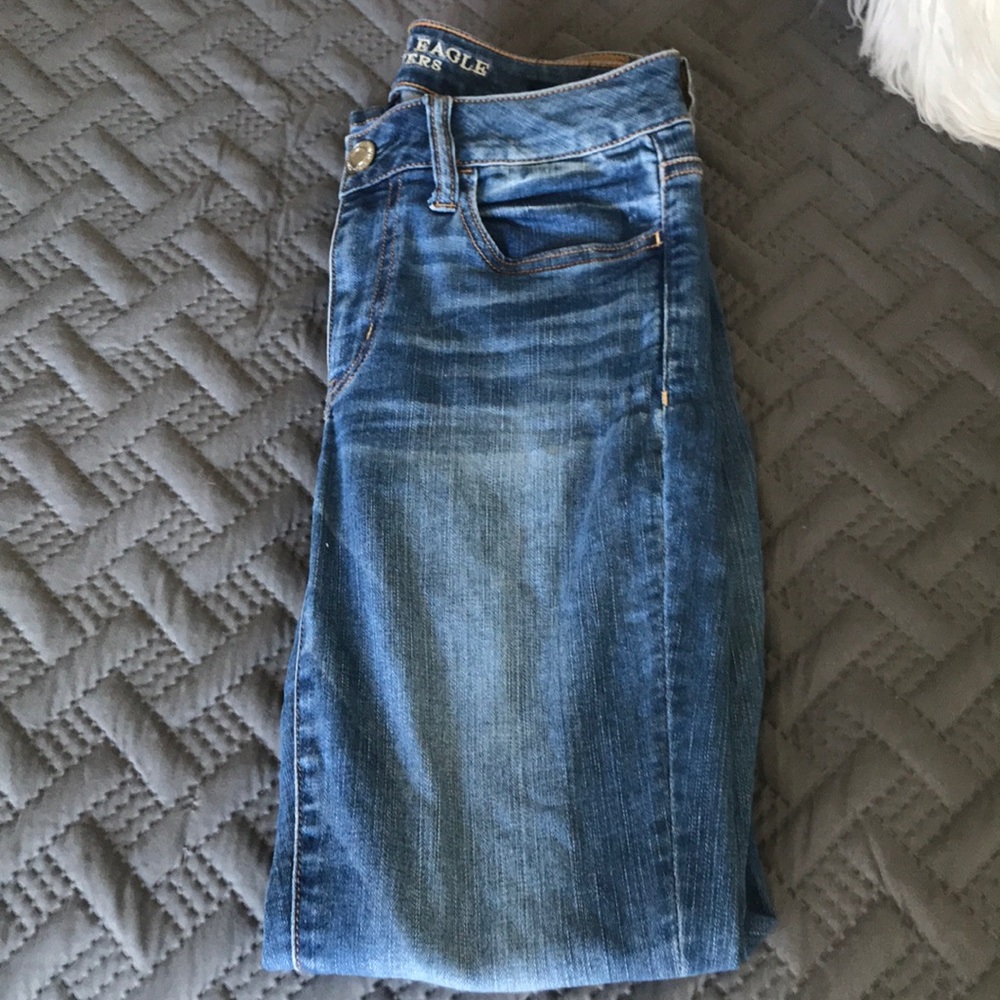 Medium wash jeans